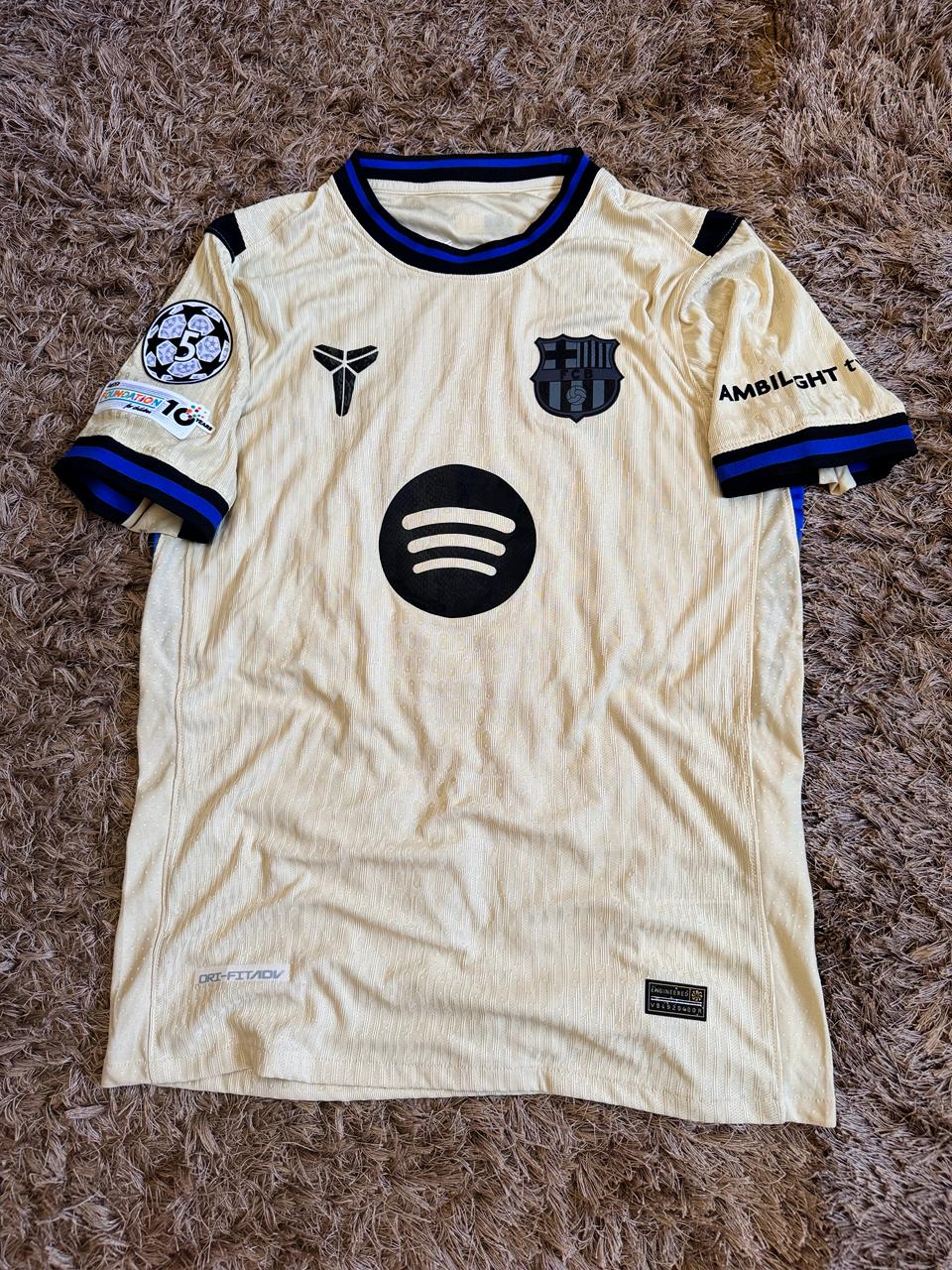 BARCA X KOBE 2025/26 YELLOW